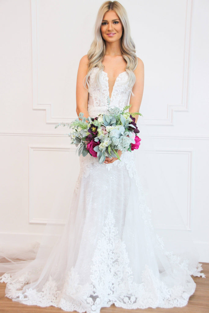 Forever In Love Lace Wedding Dress ...